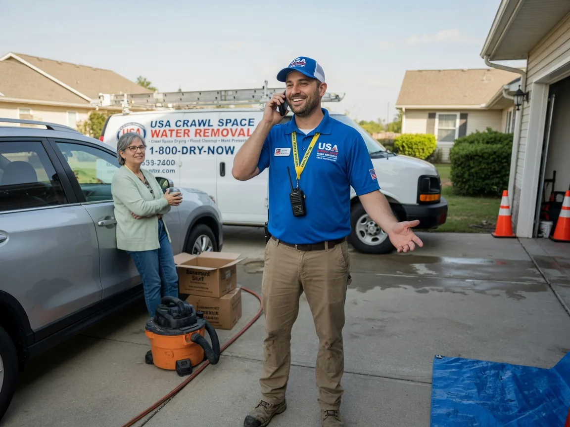 Crawl Space Water Removal Port Matilda, PA FAQs